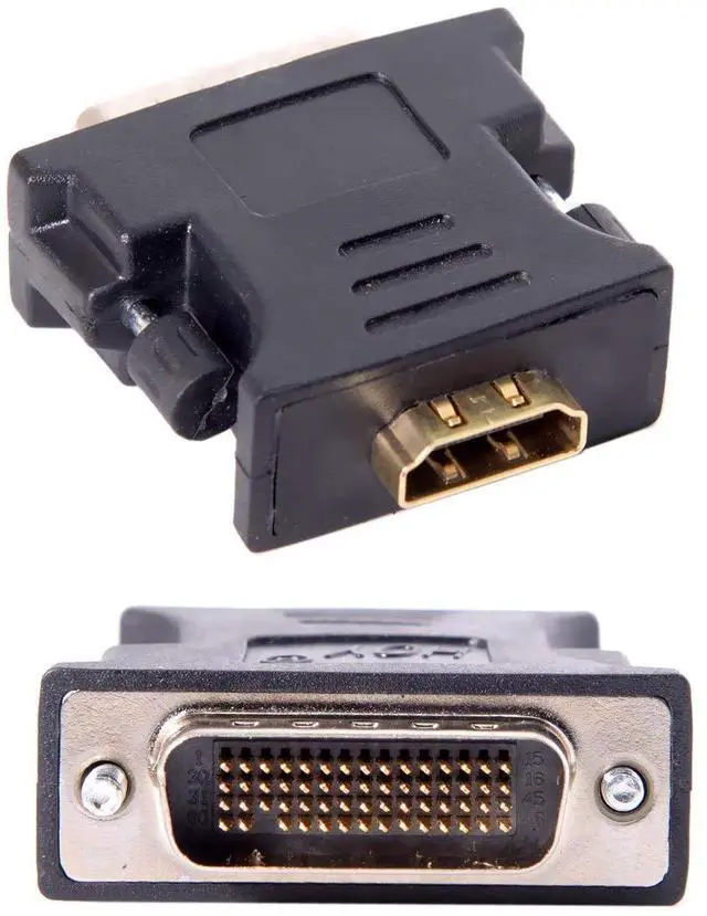 Alt view image 7 of 7 - Vszerda LFH DMS-59pin Male to HDMI 1080P Female Extension Adapter for PC Graphics Card
