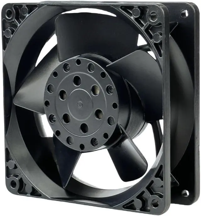 Alt view image 4 of 7 - for ebmpapst Cooling Fan 4650N, All Metal High Temperature Resistant Axial Cooling Fan 2-Pin 120x120x38mm AC 230V 50/60Hz 0.12A