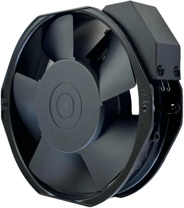 Alt view image 6 of 7 - for ebm-papst W2E142-BB01-01 7056ES Cooling Fan,230V 50/60Hz 27/28W 172×150×38mm Metal high Temperature Resistant Fan,172cm Axial Flow Cooling Fan