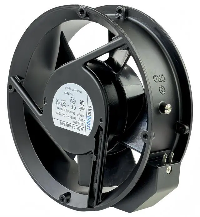 Alt view image 3 of 7 - for EBM PAPST W2E143-AB09-01 Axial Cooling Fan, High Temperature Resistant Fan, 172X172X51mm 6078ES 230V 24/30W Case Cooling Fan