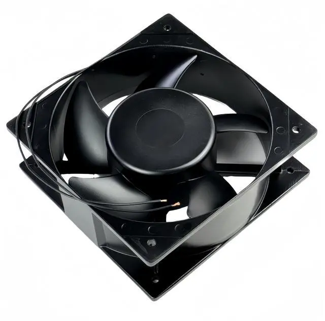 Alt view image 4 of 7 - P2207HBL PROFANTEC Axial Fan, Electric Control Cabinet Cooling Fan AC230V 0.3/0.46A 50/60Hz, 2-Wire Thermal Protected Cooling Fan P2207HBL 208x208x72mm