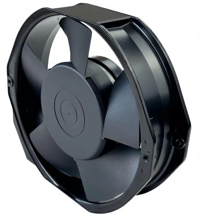 Alt view image 2 of 7 - for XINRUILIAN RAH1738B2-C Cooling Fan 100-125VAC 0.25/0.26A 50/60Hz 172x150x38mm 172mm Cabinet Cooling Fan 2-pin