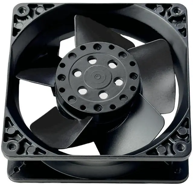 Alt view image 5 of 7 - for ebmpapst 4606N All Metal High Temperature Resistant Axial Cooling Fan 2-Pin 120x120x38mm 115V-AC 50-60Hz 0.235A 120mm.