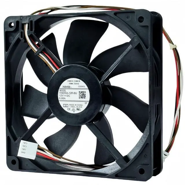 Main image of 11925SA-12R-BU KIT0411 Pellet Grill Induction Fan Motor, 12V DC, 0.86A, 5.51 Inches, Compatible with Traeger D2 Pro 575 780, Ironwood 650 885, Silverton 620 810 Grills, Easy to Install