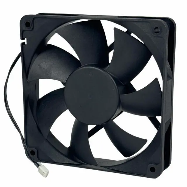 Alt view image 2 of 7 - for RDH1225S XINRUILIAN BRUSHLESS DC Fan, 12V 0.40A 120x120x25mm 2-Wire Chassis Cooling Fan