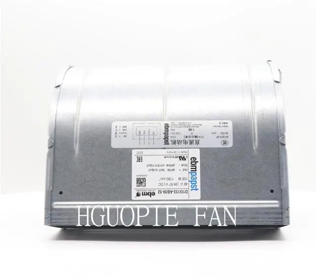Alt view image 6 of 7 - Inverter Centrifugal Fan D1G133-AB39-22, 48V DC, 105W, 133mm, 1780rpm, IP42, 4-Wire, Compatible with Vacon Inverter Devices