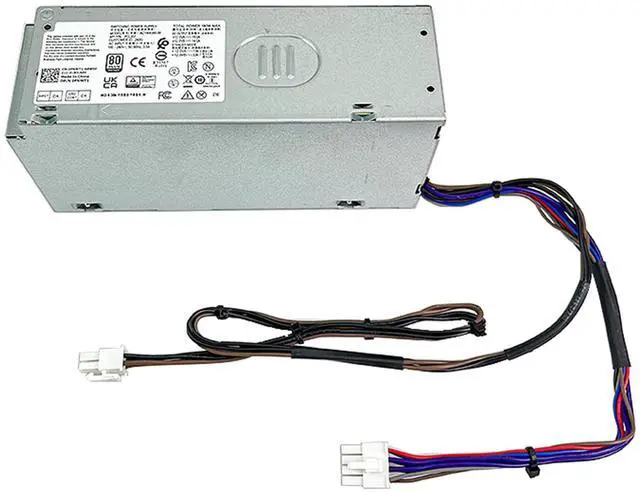 Alt view image 2 of 5 - AC180EBS-00 PCL007 180W Power Supply Replacement for dell Ispniron 3910 Vostro 3690 3710 Optiplex 3900 3901 3990 3991 MT H180EBS-00 D180EBS-00 NC77H T685J F3J97 1756V Connector:(8+4) pin