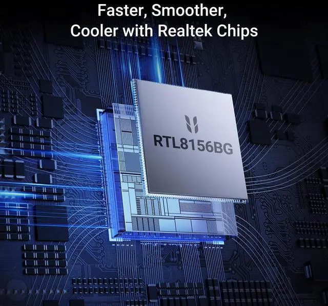 Alt view image 3 of 7 - UGREEN USB C to Ethernet Adapter 2.5G, Ethernet Adapter for Laptop, Aluminum, Type C (Thunderbolt 4/3 Compatible) to RJ45 Network Internet, Compatible for NAS, MacBook Air/Pro, XPS, iPhone 17 Pro/Max