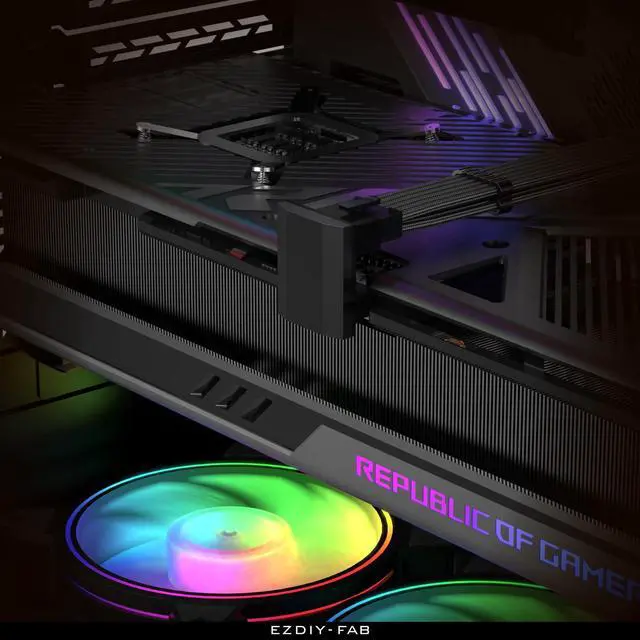 Alt view image 7 of 7 - 12VHPWR 12+4 Pin Angle Connector Power Adapter Slim Type for RTX40' Series Graphics Card, Supports 600W Output, Comptatible to RTX4090,4080,4070ti -180 Degrees STD Type- Black