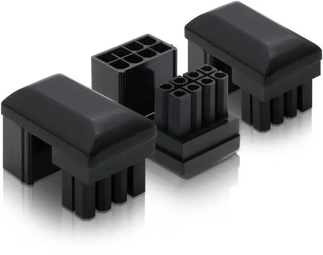 Main image of GPU VGA PCIe 8 Pin U Turn 180 Degree Angle Connector Power Adapter Board for Desktop Graphics Card-Reverse Type 3-Pack