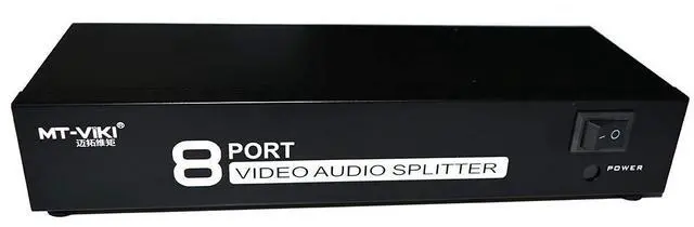 Alt view image 7 of 7 - MT-VIKI 8 Way 3 RCA Splitter Composite Video Audio Distribution (1 in 8 Out)
