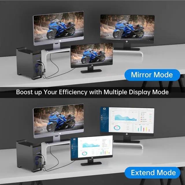 Alt view image 2 of 5 - MT-VIKI 4K@60Hz DP to HDMI Adapter, Displayport 1.2 to HDMI 2.0 Adapter 2K@120Hz, DP Source to HDMI Monitor-Male to Female, Unidirectional