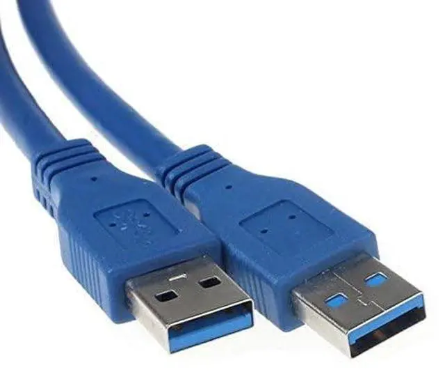 Alt view image 3 of 4 - Vszerda Dual Port USB 3.0 A Male to 20 Pin Male Motherboard Extension Cable Adapter 5Gbps