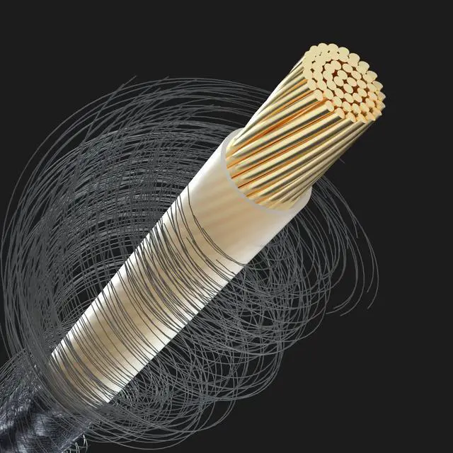 Alt view image 6 of 7 - Vszerda PCI-E5.0 12VHPWR 16Pin(12+4P) Sleeve Modular Cable, 16 AWG Male to Male Power Cable for RTX 3090Ti 4080 4090 (Black)