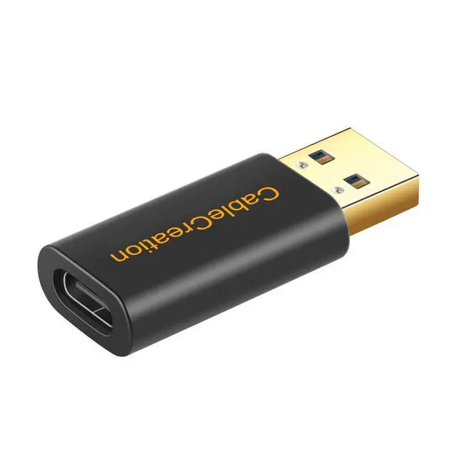 Alt view image 2 of 7 - USB C Female to USB Male Adapter, 5Gbps USB C to USB Adapter