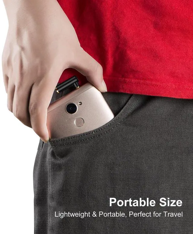 Alt view image 6 of 7 - Angle 3.5mm Audio Adapter, 1/8 TRRS Stereo Headphone Connector Male to Female Compatible with Headset, Tablets, MP3 Players,Game Controller,Speakers,Black