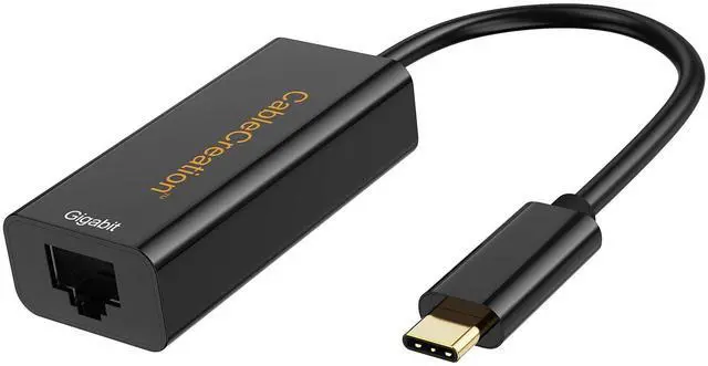 Main image of USB C to Ethernet Adapter, USB Type C (Thunderbolt 3) to Gigabit Ethernet LAN Network Adapter Compatible with Steam Deck, MacBook Pro, MacBook Air/M1/M2, iPad, Galaxy S22 Ultra, XPS