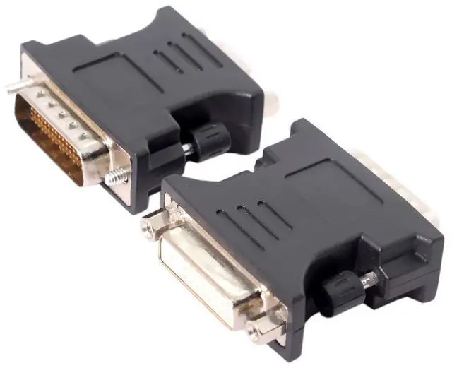 Alt view image 5 of 6 - Vszerda LFH DMS-59pin Male to DVI 24+5 Female Extension Adapter for PC Graphics Card