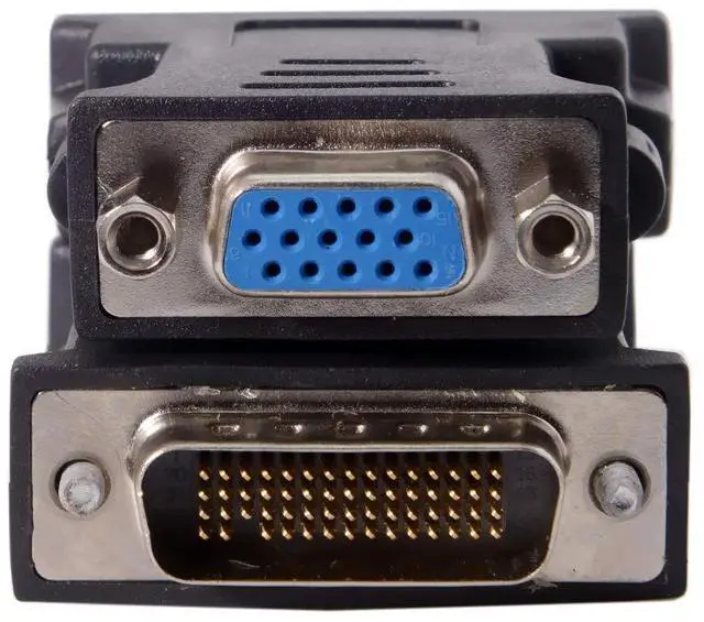 Alt view image 2 of 6 - Vszerda LFH DMS-59pin Male to 15Pin VGA RGB Female Extension Adapter for PC Graphics Card