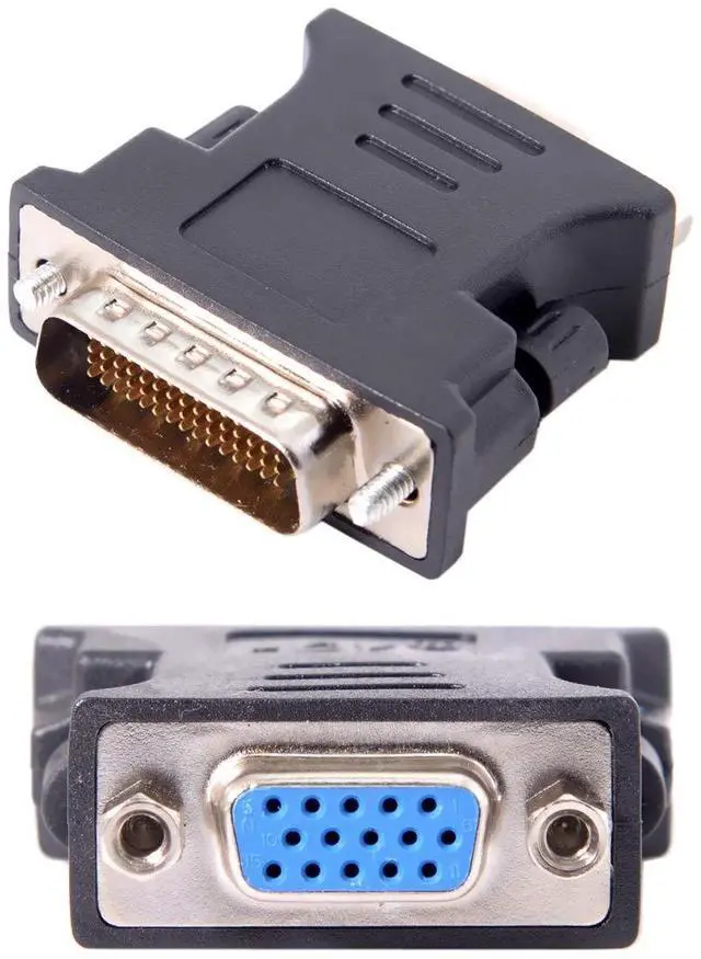 Alt view image 4 of 6 - Vszerda LFH DMS-59pin Male to 15Pin VGA RGB Female Extension Adapter for PC Graphics Card