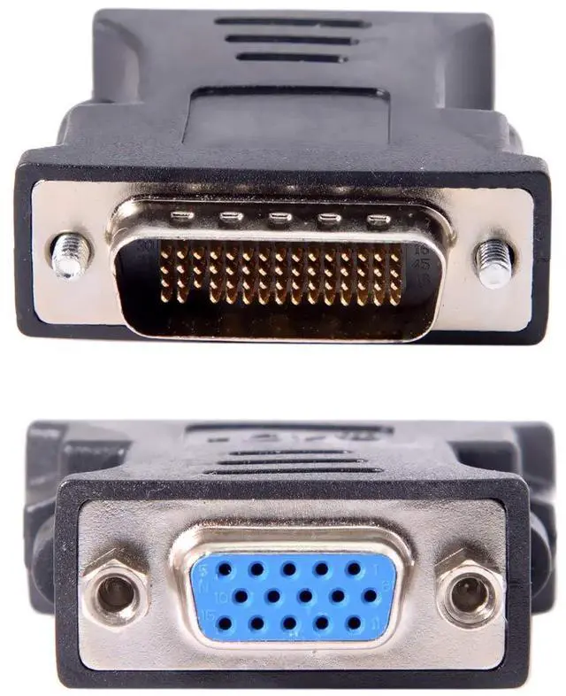Alt view image 6 of 6 - Vszerda LFH DMS-59pin Male to 15Pin VGA RGB Female Extension Adapter for PC Graphics Card