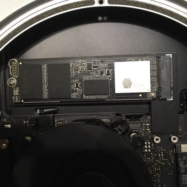 Alt view image 5 of 7 - Vszerda M.2 NGFF M-Key NVME SSD Convertor Card for 2014 MacBook Mini A1347 MEGEN2 MEGEM2 MEGEQ2