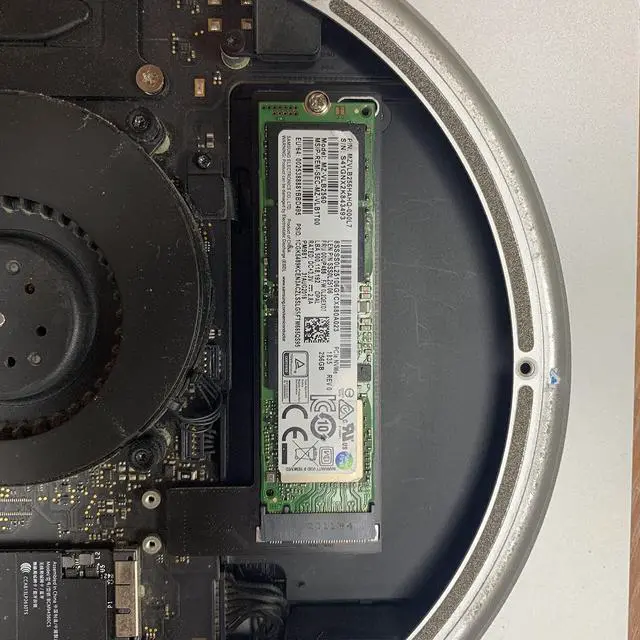 Alt view image 6 of 7 - Vszerda M.2 NGFF M-Key NVME SSD Convertor Card for 2014 MacBook Mini A1347 MEGEN2 MEGEM2 MEGEQ2