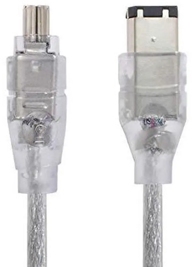 Alt view image 3 of 5 - Vszerda 1394 6Pin to Firewire 400 IEEE 1394 4 Pin Male iLink Adapter Cord Cable for Camera Camcorder