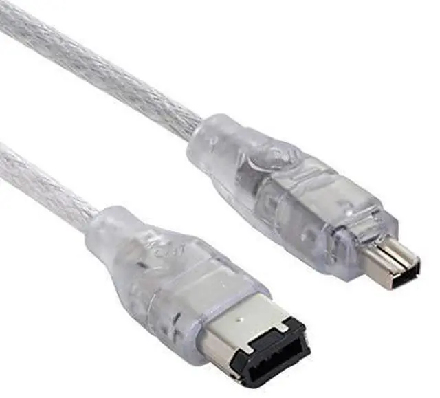 Alt view image 4 of 5 - Vszerda 1394 6Pin to Firewire 400 IEEE 1394 4 Pin Male iLink Adapter Cord Cable for Camera Camcorder