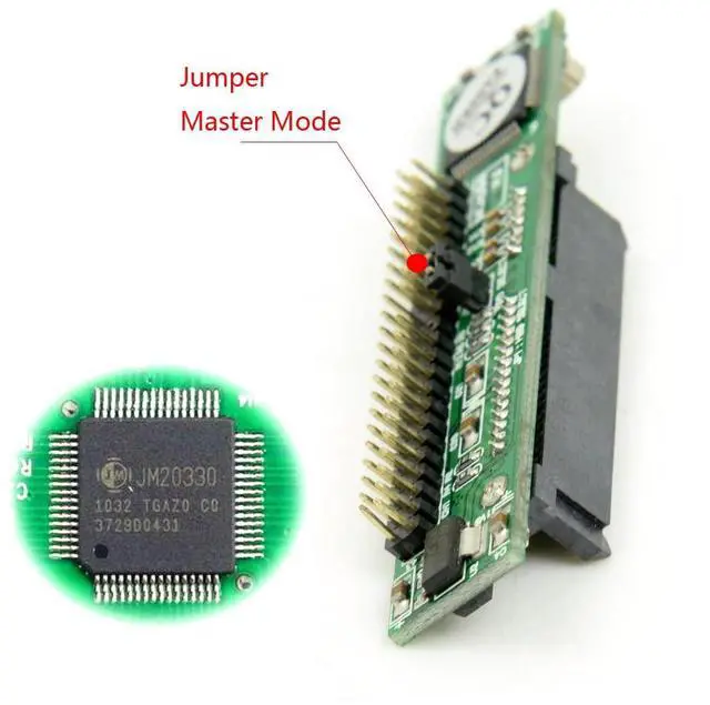 Alt view image 5 of 7 - Vszerda SATA Female to IDE 44Pin Converter Adapter PCBA for Laptop & 2.5" Hard Disk Drive