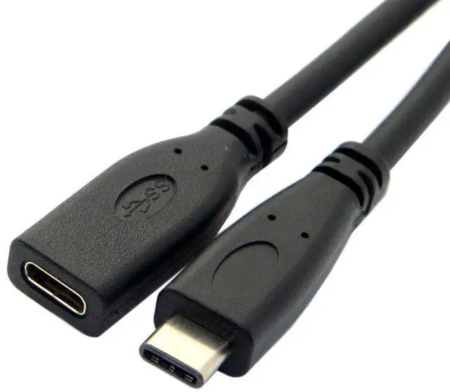 Main image of Vszerda USB-C USB 3.1 Type C Male to Female Extension Data Cable for Laptop Tablet Mobile Phone 2m