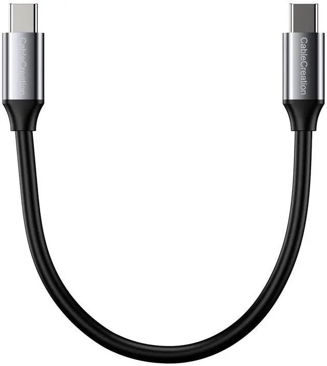 Main image of Short USB4 Cable 1FT, Thunderbolt 4 Cable 40Gbps, 240W, 8K@60Hz, Compatible with Thunderbolt 3, Thunderbolt 4 and USB-C