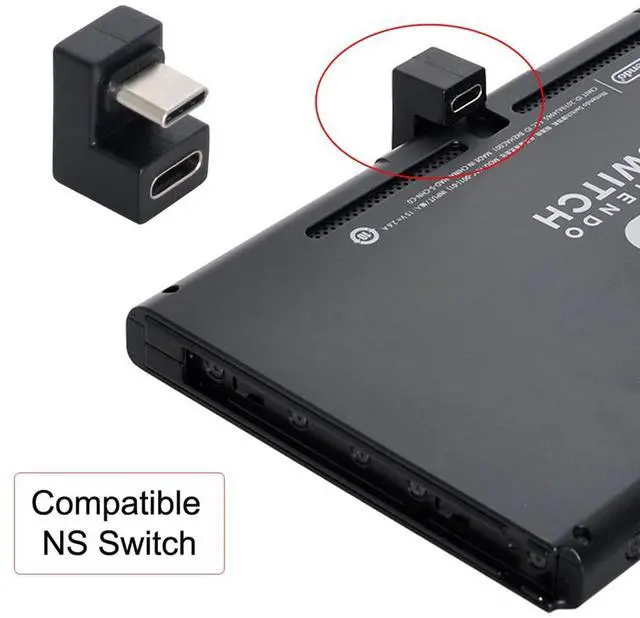 Alt view image 3 of 7 - Vszerda 3pcs/lot USB 3.1 Type C Male Female to USB-C Female Power Data 10Gbps Adapter for NS Switch & Phone