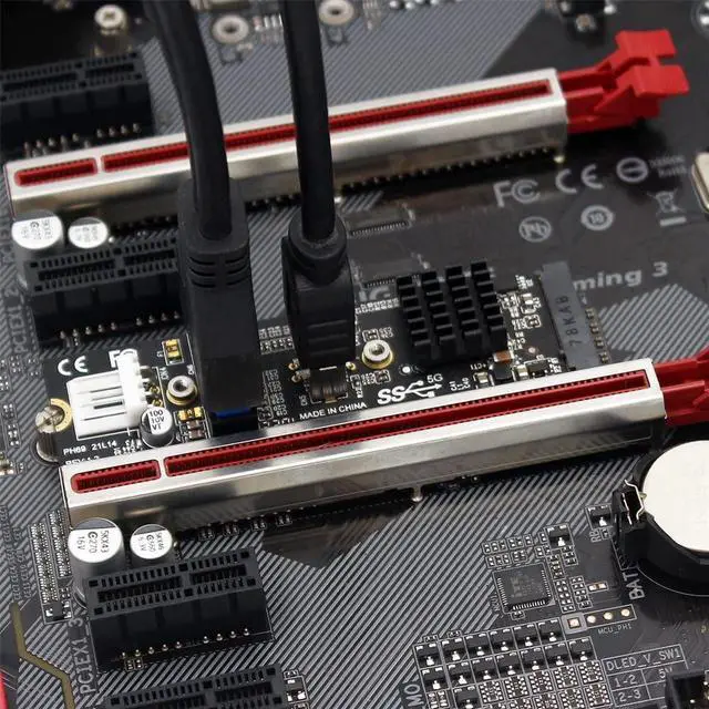 Alt view image 6 of 7 - Vszerda 5Gbps Type-E USB 3.1 Front Panel Socket & USB 2.0 to NVME NGFF M-Key Express Card VL805 Adapter for Motherboard