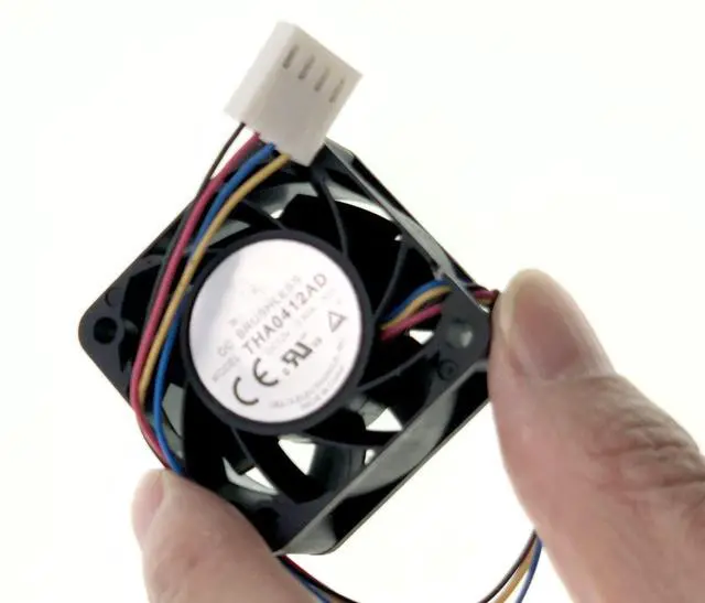 Alt view image 5 of 6 - New Cooling Fan for THA0412AD 4020, Axial high Airflow Cooling Fan DC 12V 0.60A 20.6CFM 5.16W 4-Pin 4-Wire Size:40 * 40 * 20mm.