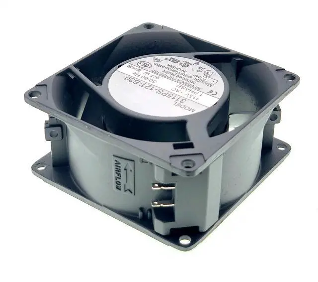 Alt view image 5 of 7 - New Cooling Fan for 3115PS-12T-B30 115V-AC 50/60HZ 9/7W 3200RPM 8CM 8038 Size80 * 80 * 38mm.