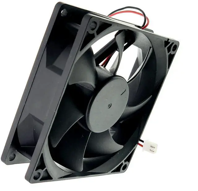 Alt view image 7 of 7 - New Cooling Fan for POWERYEAR PY-9225H12S DC 12V 0.35A 9025,Size: 90X90X25mm 2-pin 2-Wire DC Brushless Fan.