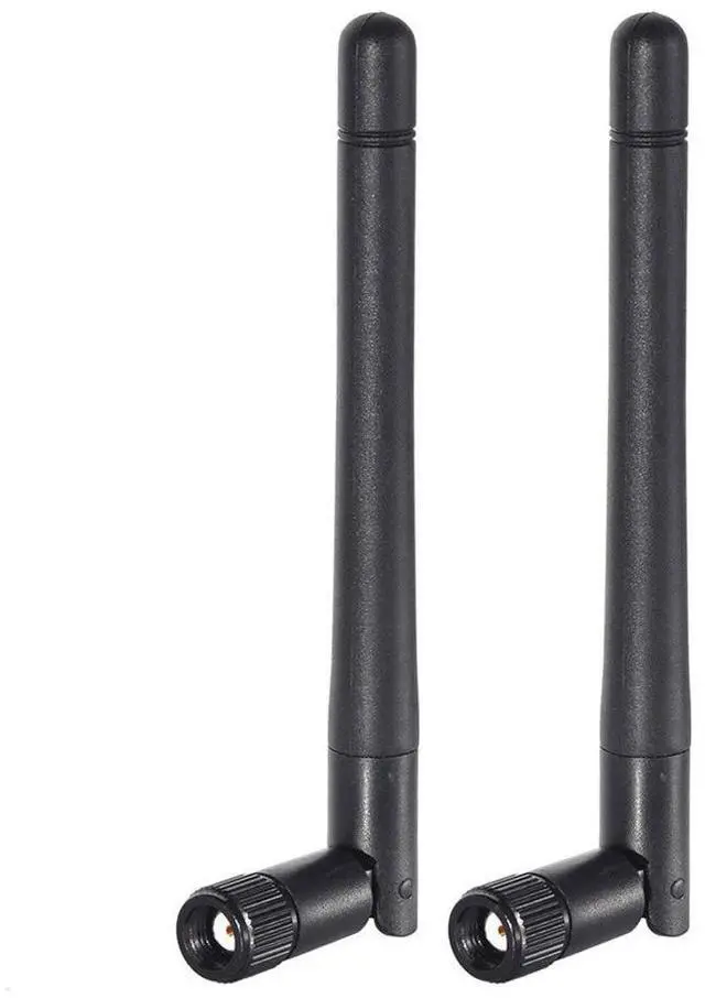 Main image of Vszerda Dual Band WiFi 2.4GHz 5GHz 5.8GHz 3dBi MIMO RP-SMA Male Antenna (2-Pack) for WiFi Router Wireless Network Card USB Adapter Security IP Camera Video Surveillance Monitor