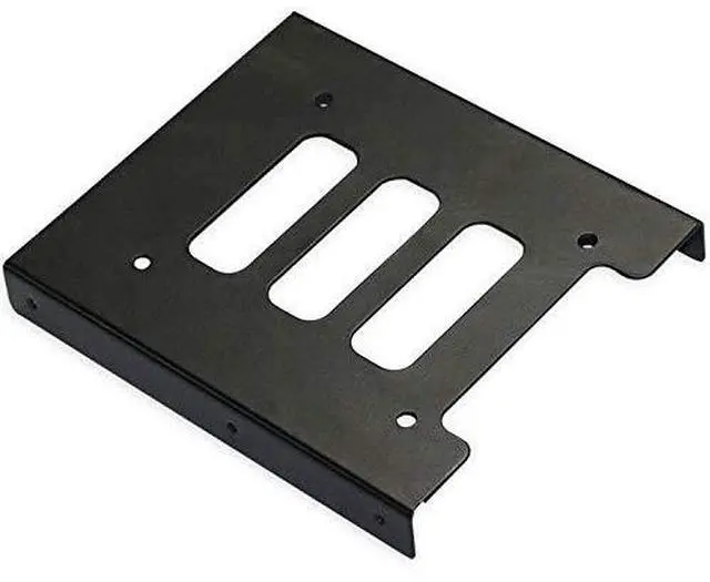 Alt view image 2 of 6 - Vszerda 2.5" to 3.5" Internal SSD/HDD Mounting Kit, Metal Bracket Adapter with SATA 3.0 Cable