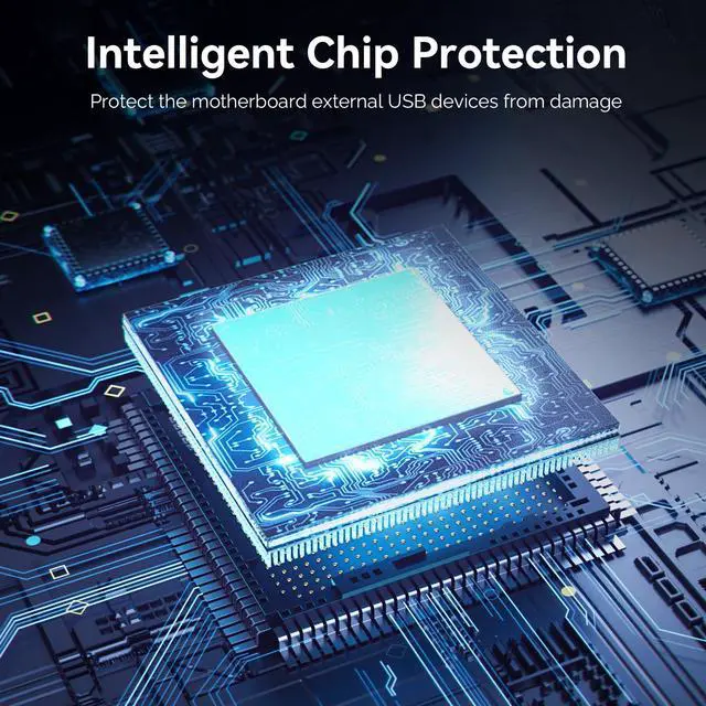 Alt view image 5 of 7 - Vszerda 4 Ports USB 3.1 PCIE Expansion Card (2 USB-A & 2 Type-C Ports) Superspeed PCI Express Expansion Card USB Card for Desktop PC Support Windows 11/10/8/7/XP/Vista, Self-Powered Supply