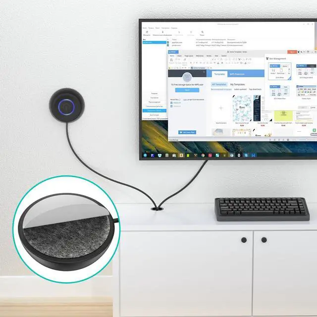 Alt view image 4 of 6 - Vszerda PC Power Button, Desktop Power Button PC External Power Switch ON Off LED PC Power Supply Button SW Extension for Computer Motherboard