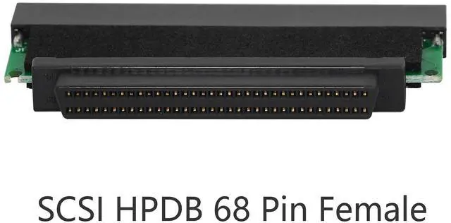 Alt view image 3 of 6 - Vszerda SCSI HPDB 68 Pin Female to IDE 50 Pin Female Adapter Converter