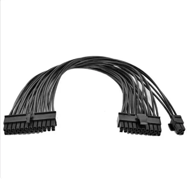Alt view image 3 of 3 - Vszerda ATX 24Pin to 20+4Pin Power Supply Cable PSU 20 Pin Male Convert to 24 Pin (30cm)