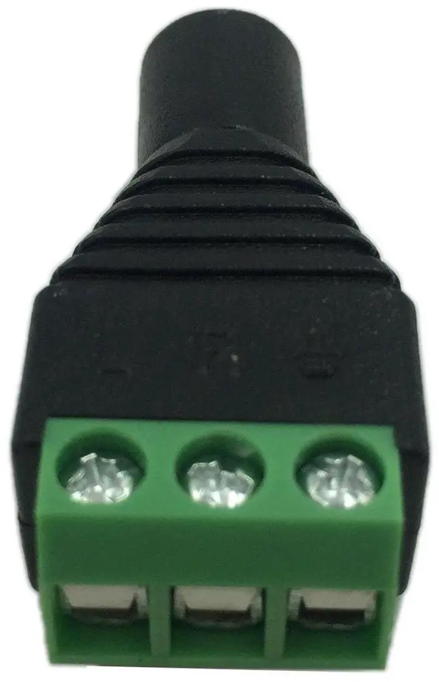 Alt view image 4 of 7 - Vszerda 3.5mm Stereo Audio Video Female Jack to 3 Screw Terminal Female Headphone Replacement Solderless Balum Converter Adapter (2-Pack)