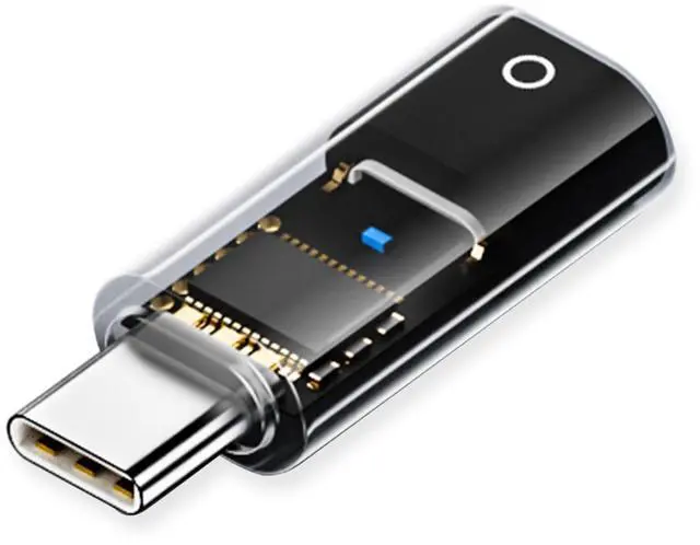 Main image of Vszerda USB C to Pencil Adapter for Apple Pencil 1st Generation, USB-C Male to Pencil Charging Adapter for iPad 10th Gen, Type C iPencil Charger Connector Dongle Connector for iPad 10 (Transparent)