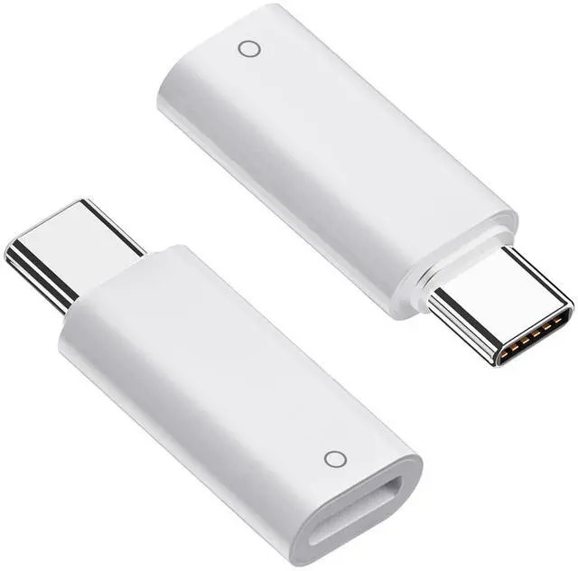Main image of Vszerda USB C to Pencil Adapter for Apple Pencil 1st Generation, USB-C Male to Pencil Charging Adapter for iPad 10th Gen, Type C iPencil Charger Connector Dongle Connector for iPad 10 (White, 2 Pack)