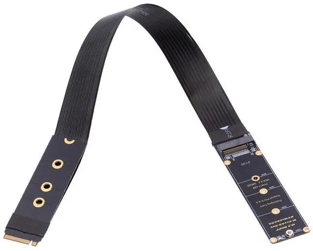 Main image of Vszerda Adapter NGFF M-Key NVME Male to Female Extension PCI Express Cable 30cm PCI-E 4.0 for Mainboard SSD 2230/2242/2260/2280