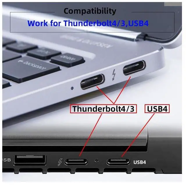 Alt view image 4 of 7 - Vszerda Virtual Display Adapter USB-C Type-C DP-Alt Mode DDC EDID Dummy Plug Headless Ghost Display Emulator Black Color 4K@17Hz
