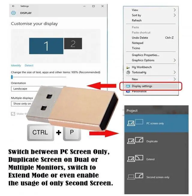 Alt view image 3 of 7 - Vszerda Adapter Virtual Display Adapter 4K DP Displayport DDC EDID Dummy Plug Headless Ghost Display Emulator HDTV Gold Color 4K@17Hz