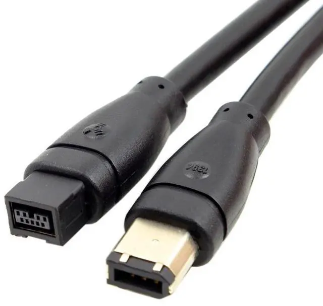 Main image of Vszerda IEEE 1394 Firewire 800 9-pin to 6-pin Cable FireWire 800 to 400 9p to 6p Capture Cord 1.8m
